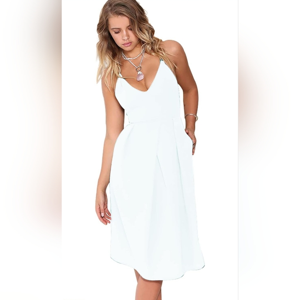 Summer Midi Dress (M)